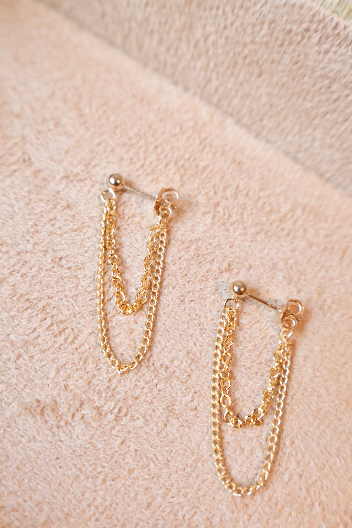 Double Chain Studs