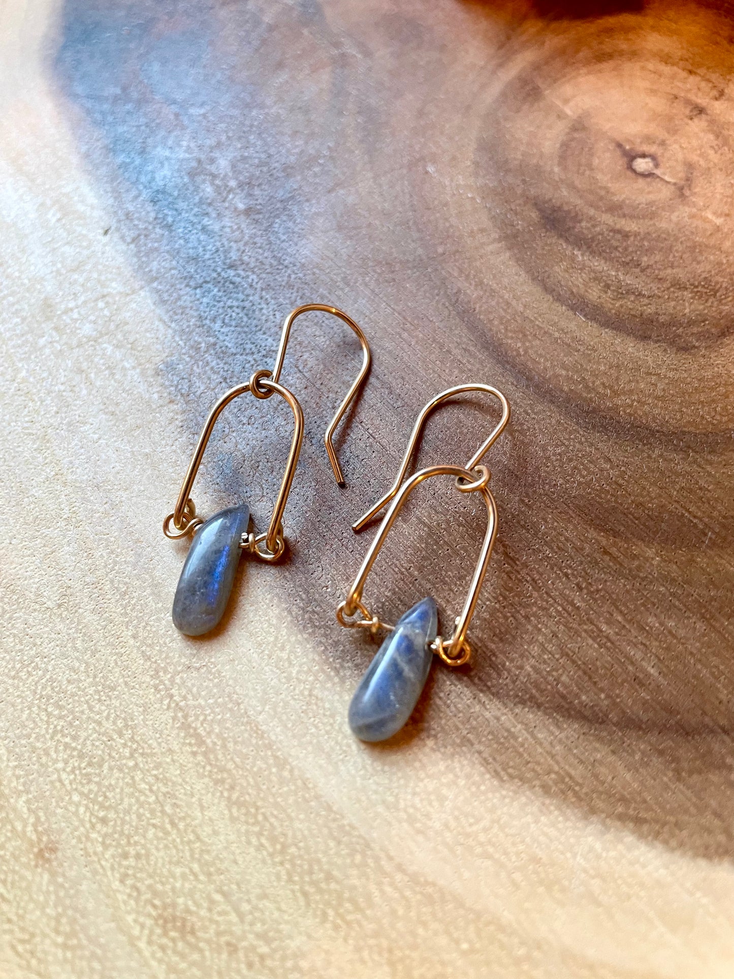 Labradorite Dangle Earrings