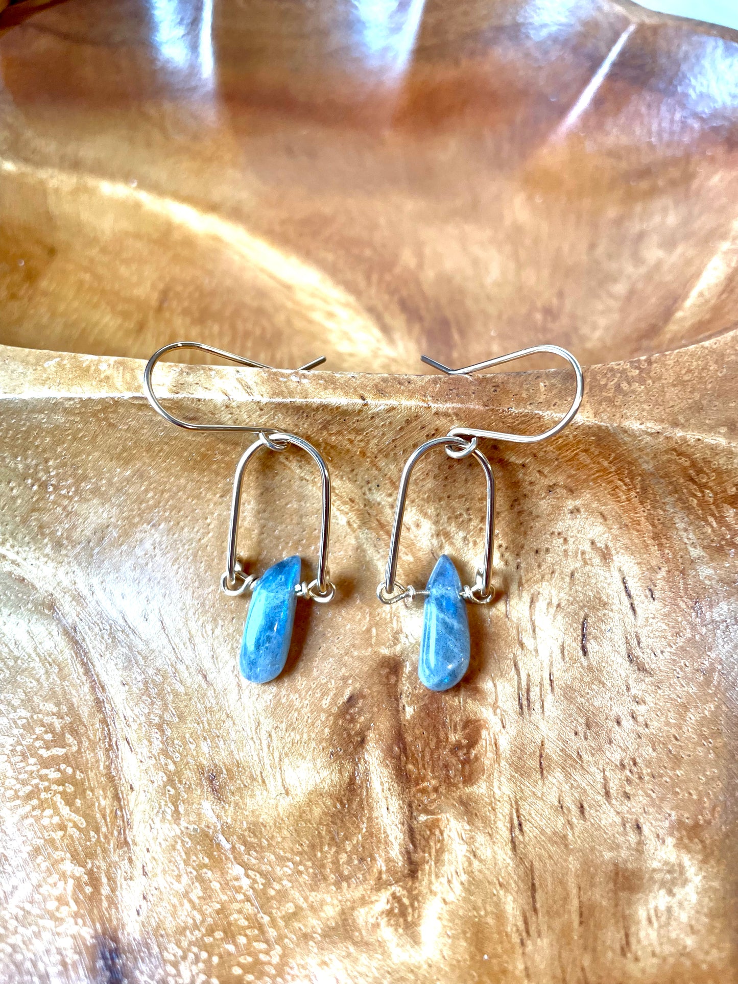 Labradorite Dangle Earrings