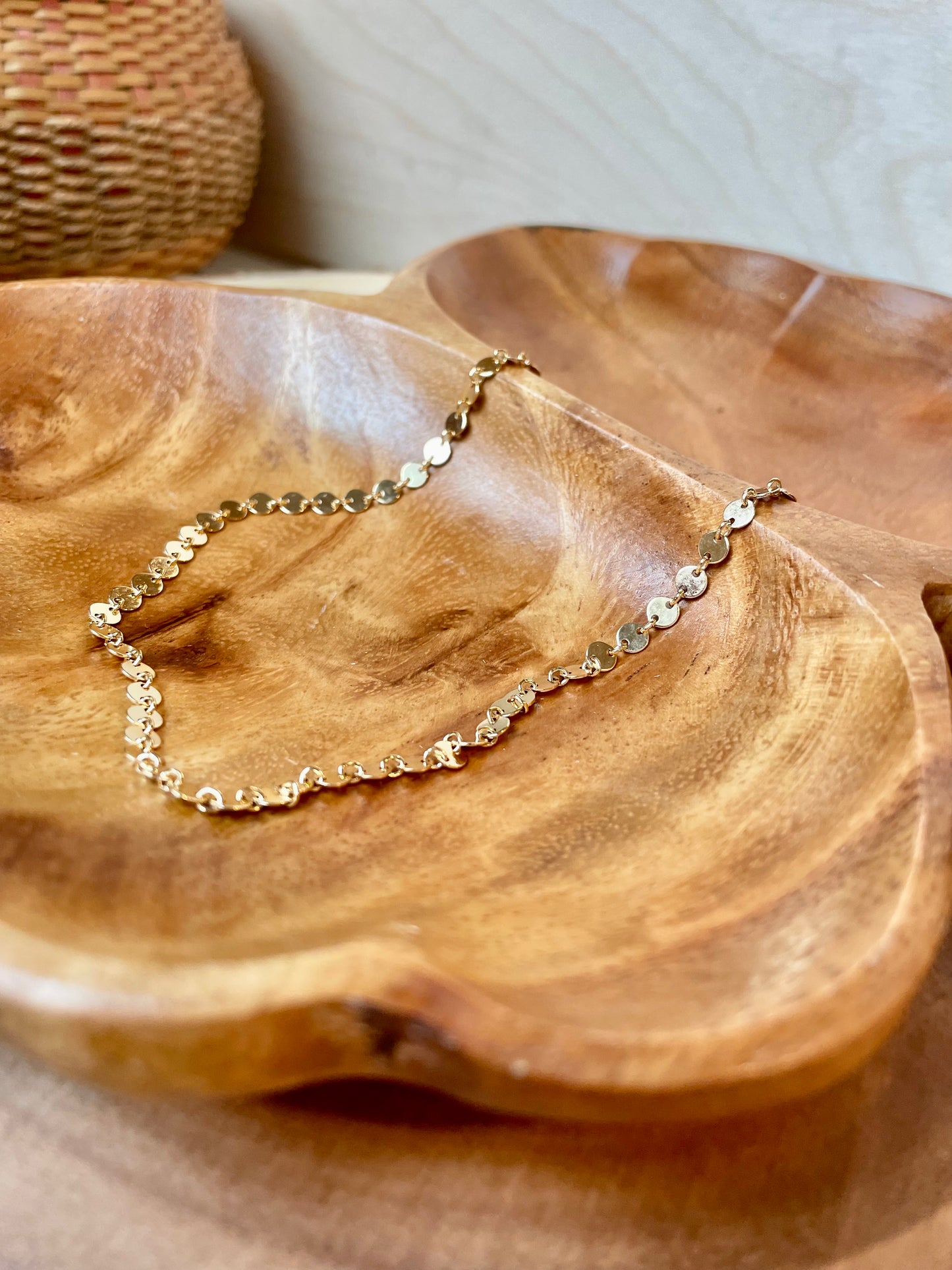 Many Moons Sequin Choker