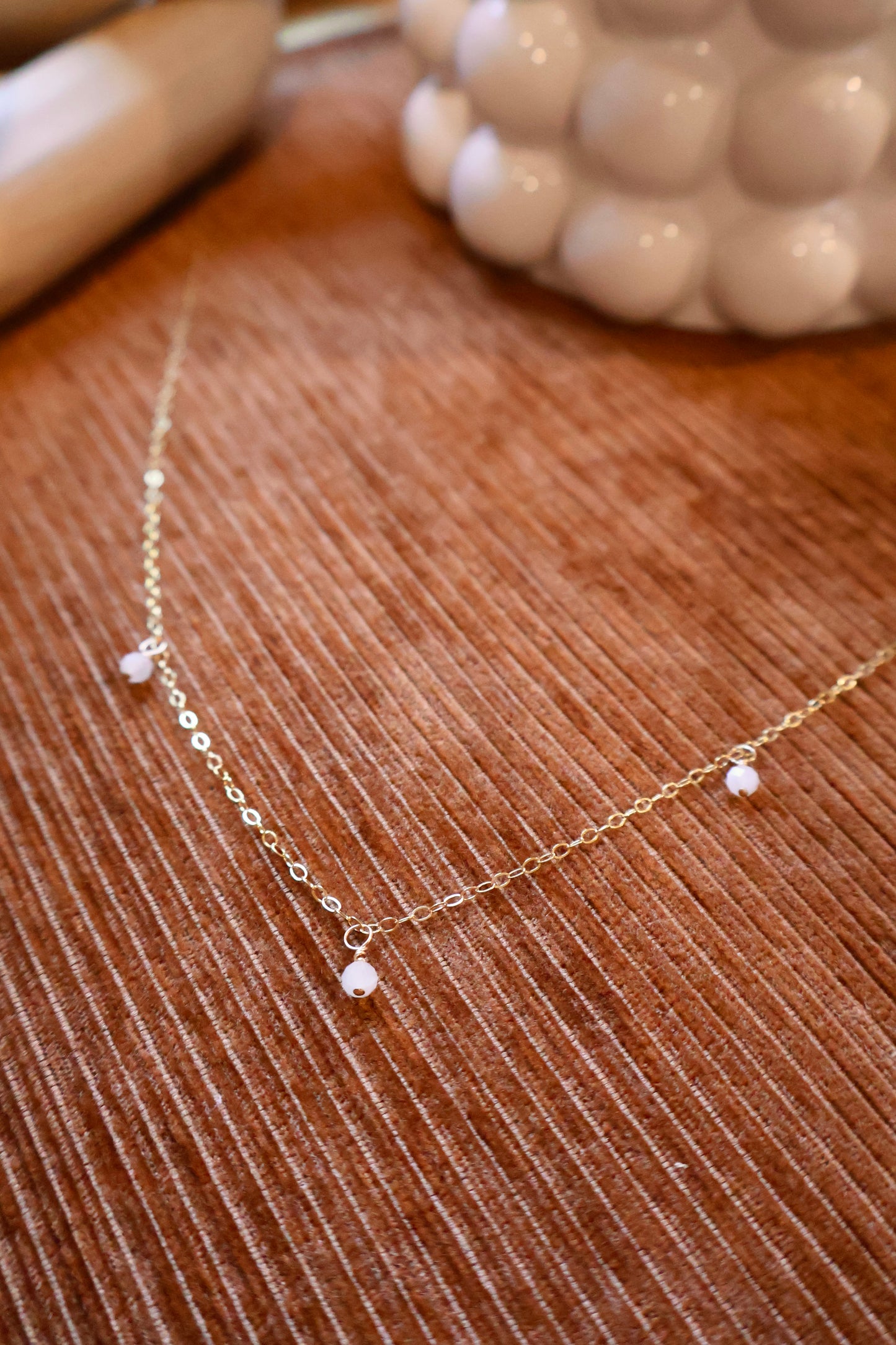 Birthstone Drops Necklace