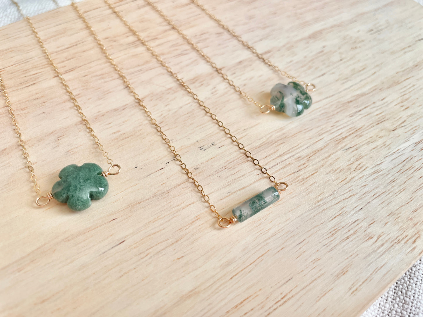 Moss Agate Necklace