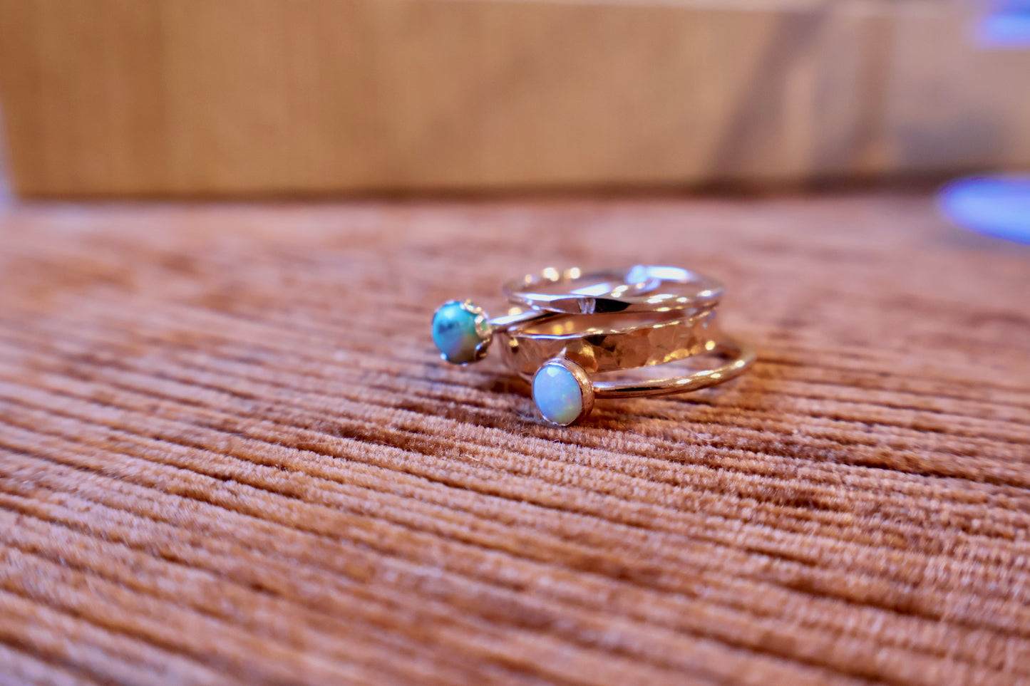 Dainty Letter Ring