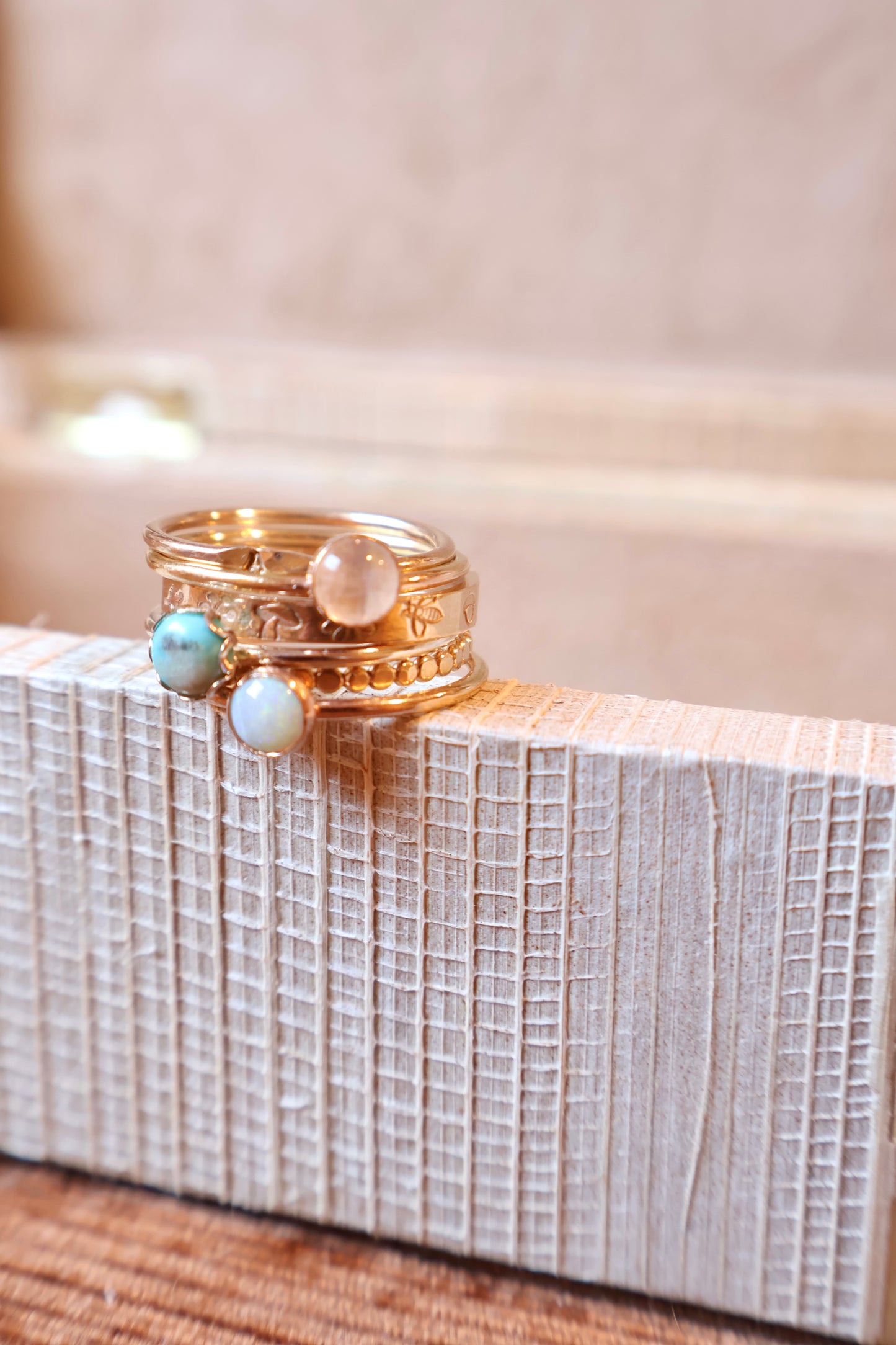 Gold Filled Gemstone Ring