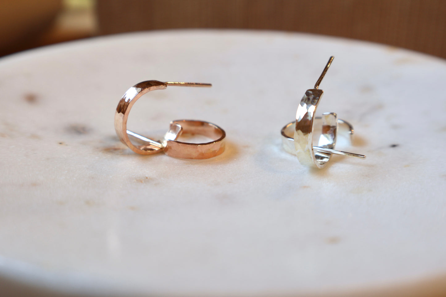 Hammered Hoops