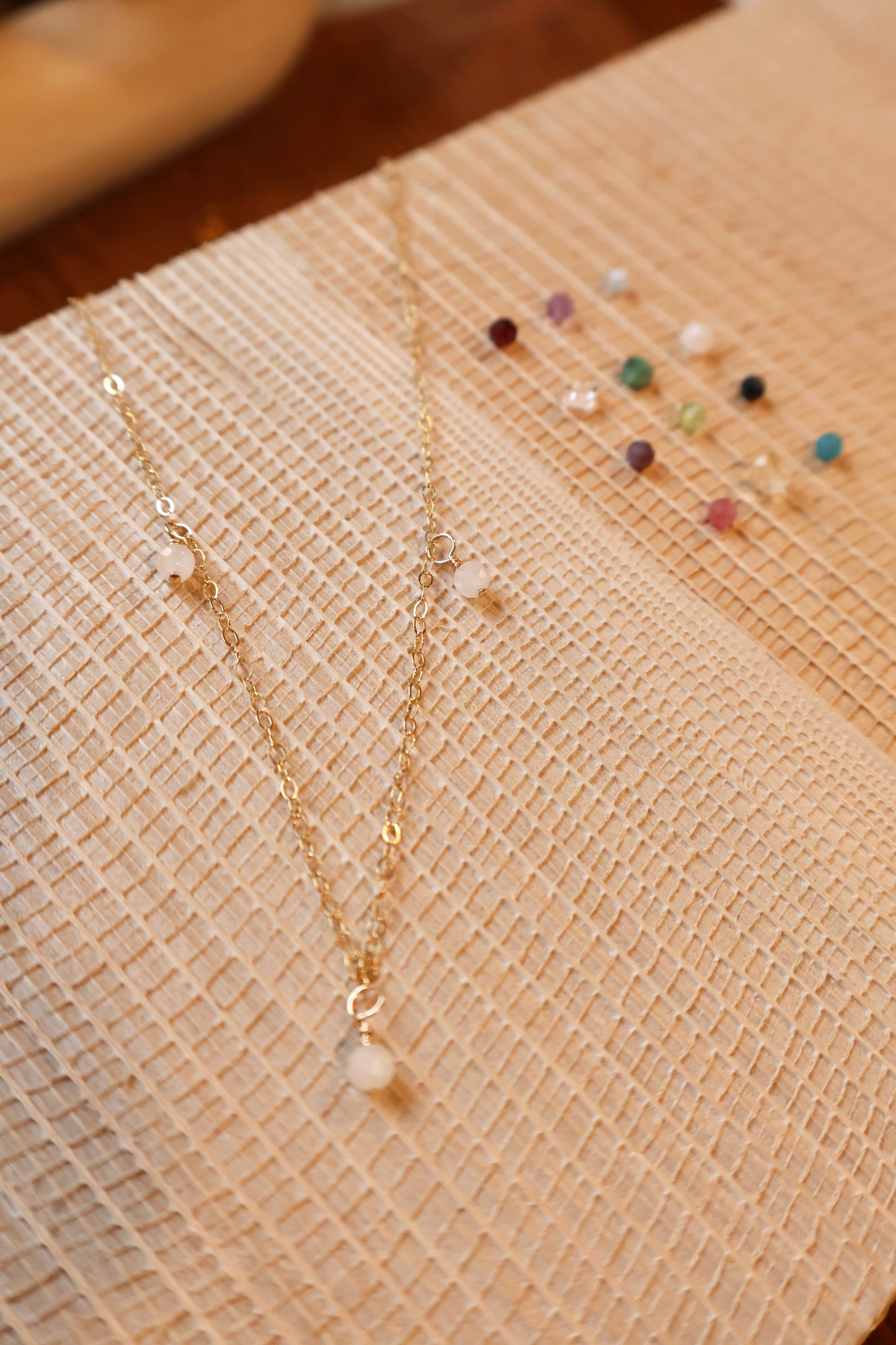 Birthstone Drops Necklace