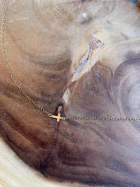 Dainty Cross Necklace