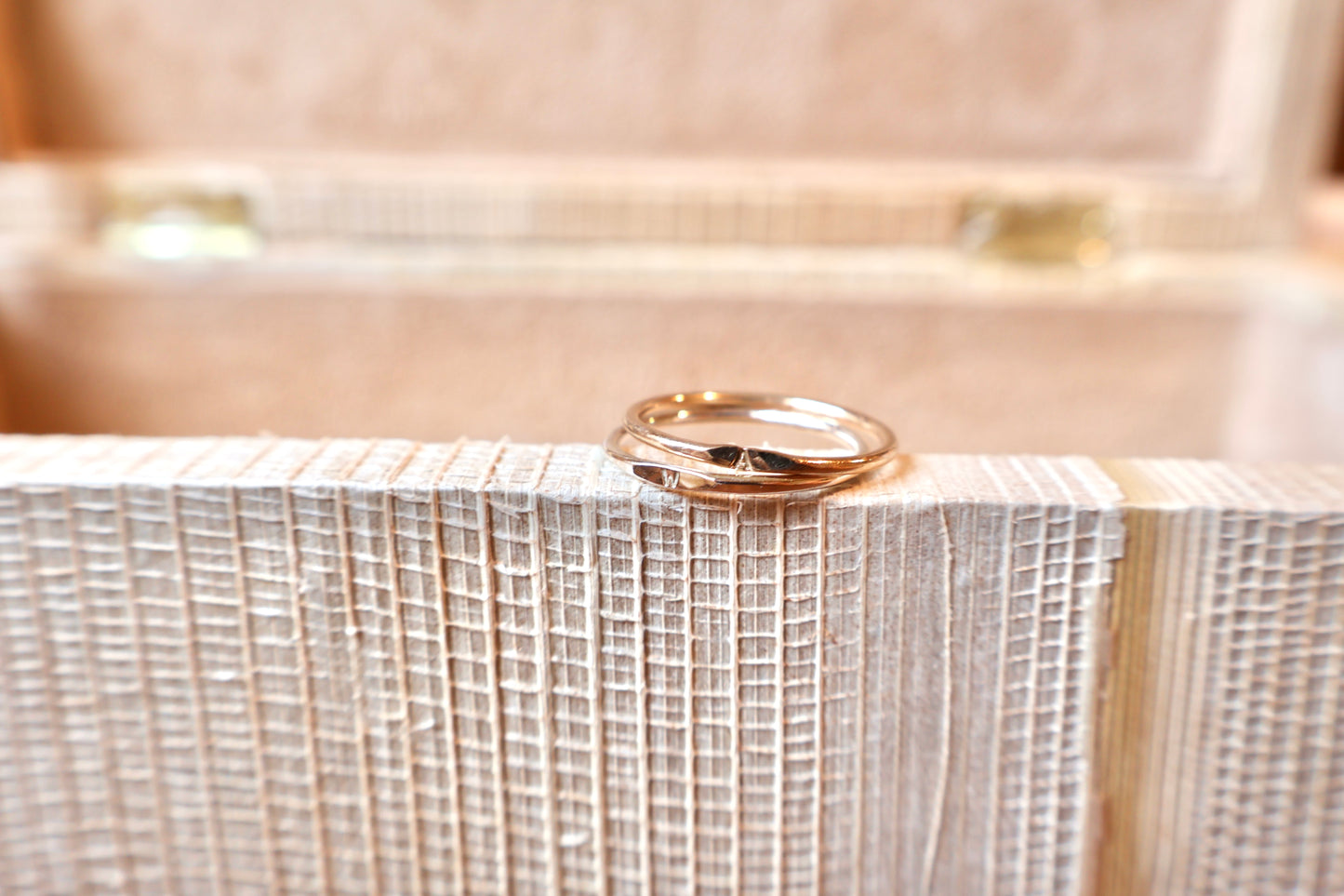 Dainty Letter Ring